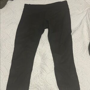 lululemon athletica Black Leggings camouflage no size tag only the dot